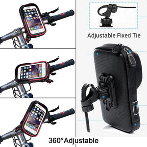 Waterproof Motorcycle or Bicycle Phone Mount Pouch