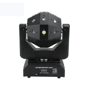 Unlimited Rotate Dj Laser Disco Led Strobe 3 IN 1 Moving Head Light