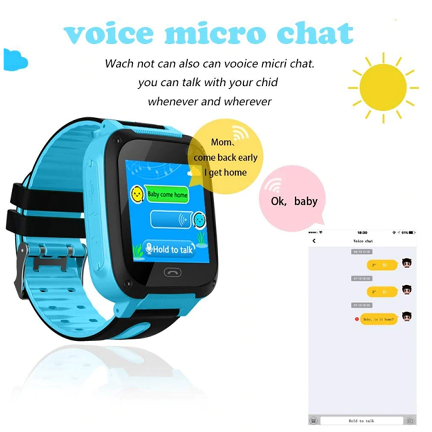 KIDSAFE - GPS POSITIONING SMART WATCH