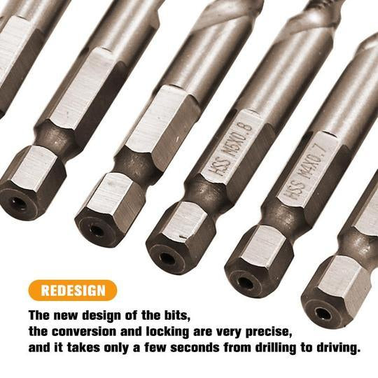 BUY 2 FREE SHIPPING - Composite Tap Drill Bit Set(Set of 6)