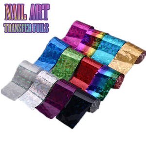 BUY 2 FREE SHIPPING - Nail Art Transfer Foils (Set of 12)