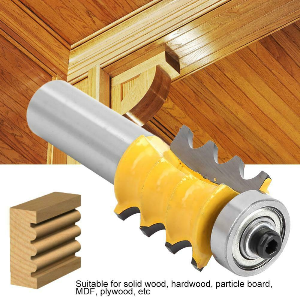 Triple Bead Column Router Bit