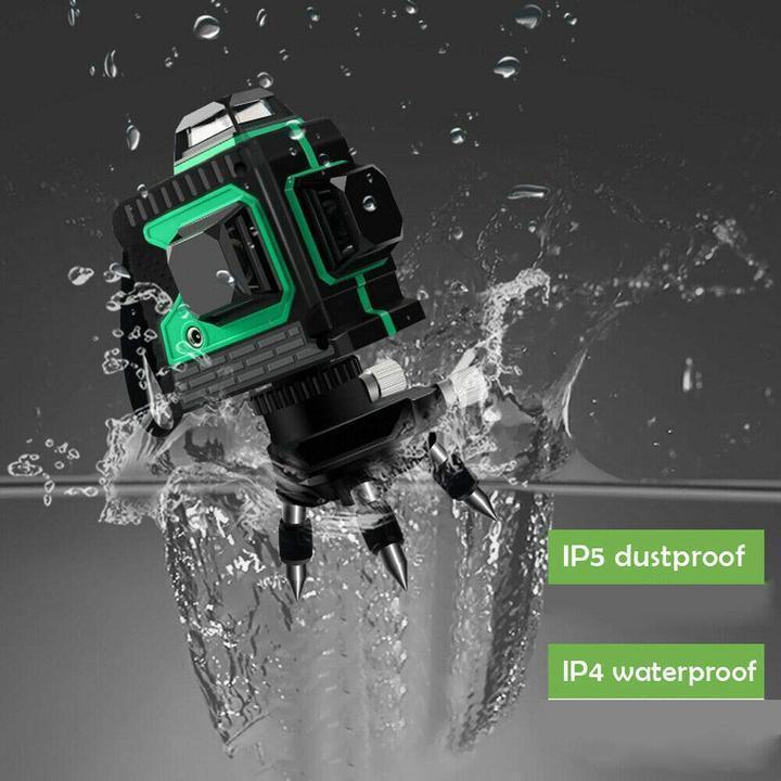 3D Auto-leveling Laser Level with Pulse Function