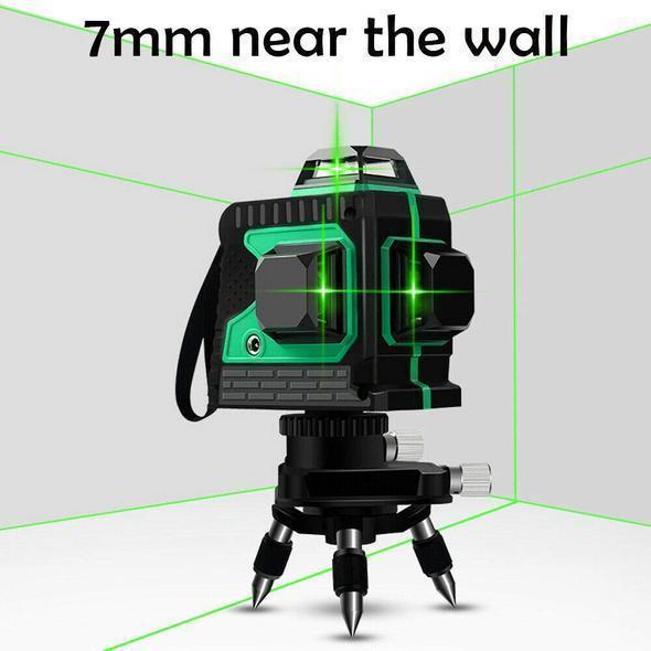 3D Auto-leveling Laser Level with Pulse Function