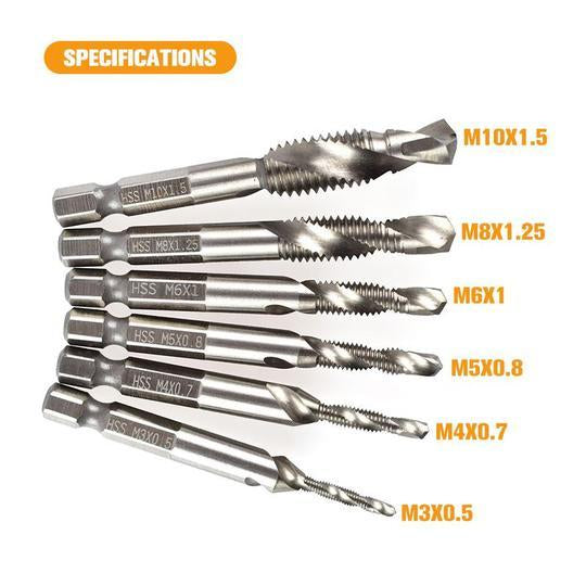 BUY 2 FREE SHIPPING - Composite Tap Drill Bit Set(Set of 6)