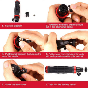 RUIGPro Camera Stabilizer (DSLR, Action Camera, Mobile Phone Camera)