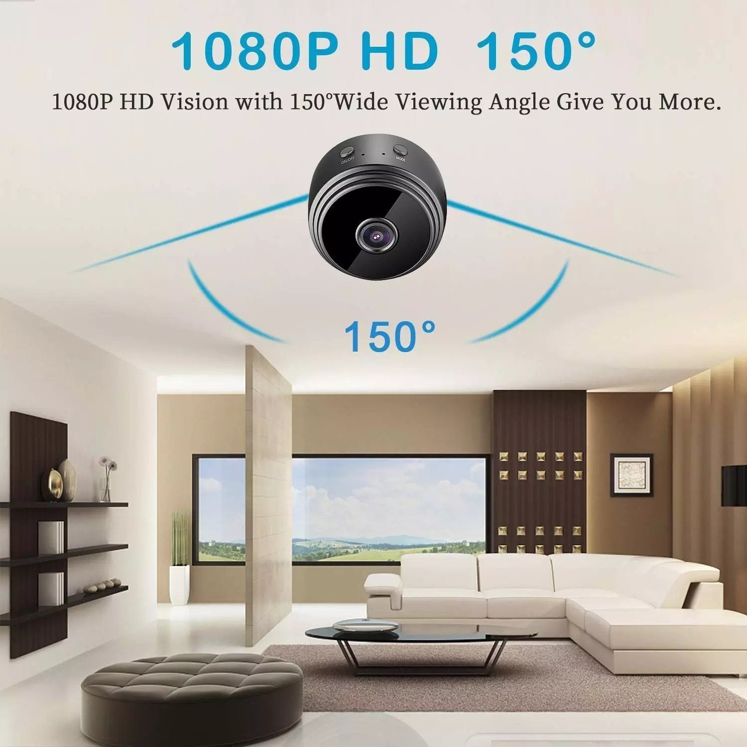 A9 WiFi 1080P Full HD Night Vision Wireless IP Camera