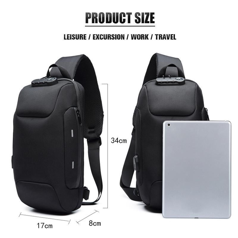 Anti-theft Backpack With 3-Digit Lock