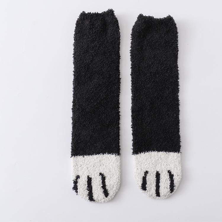 Winter Cat Claws Cute Thick Warm Sleep Floor Socks