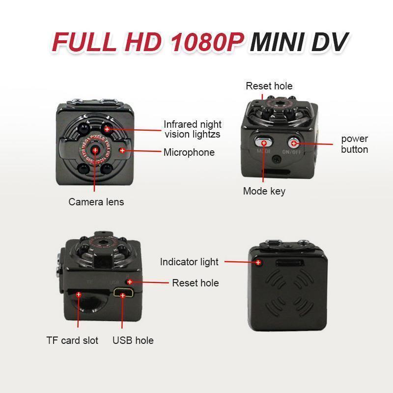 HD 1080P MINI BODY CAMERA