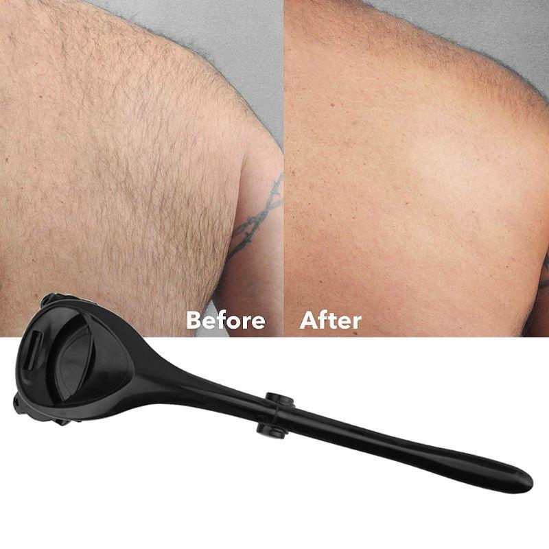 Pain-Free Two Heads Blade Back Shaver 2019!