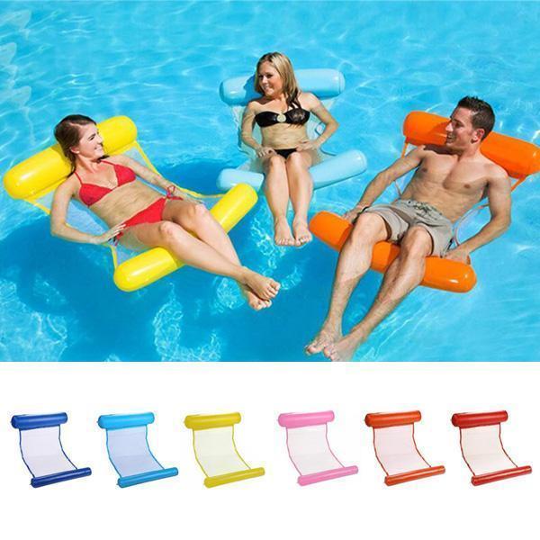 Inflatable Water Hammock Floating Bed