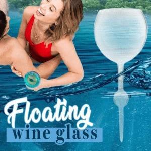 Floating Wine Glass