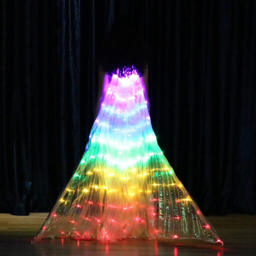 Rainbow Wings - LED Butterfly Costume
