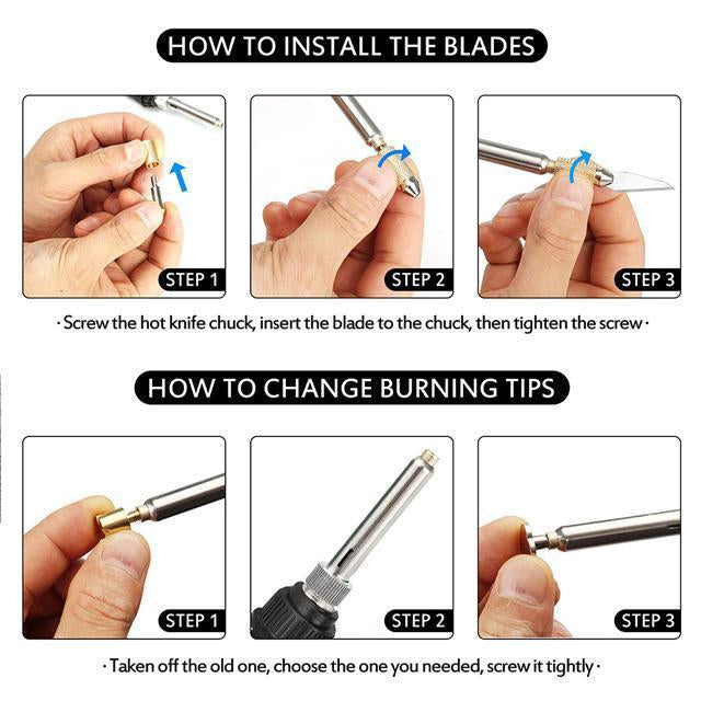 【50%OFF...Limited Quantity】Wood Burning Pyrography Kit