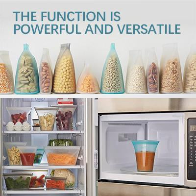 Zip Lock Leak-proof Containers-Completely Plastic-Free