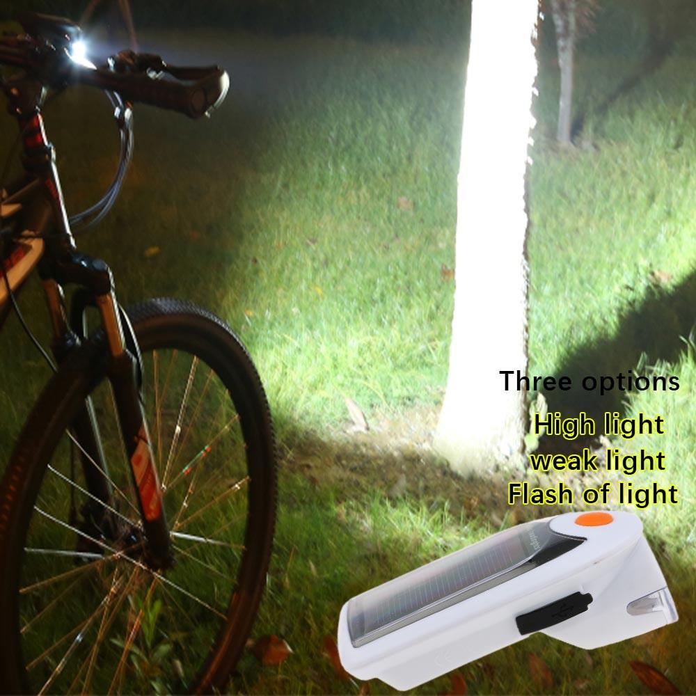 WEST BIKING Multifunction Bike Light Head & LED Flashlight With Bell