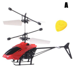 Flying Aircraft Sensor Helicopter Induction Glowing Toy for Children Kids