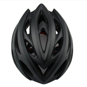 Matte Bicycle Helmet With Back Light