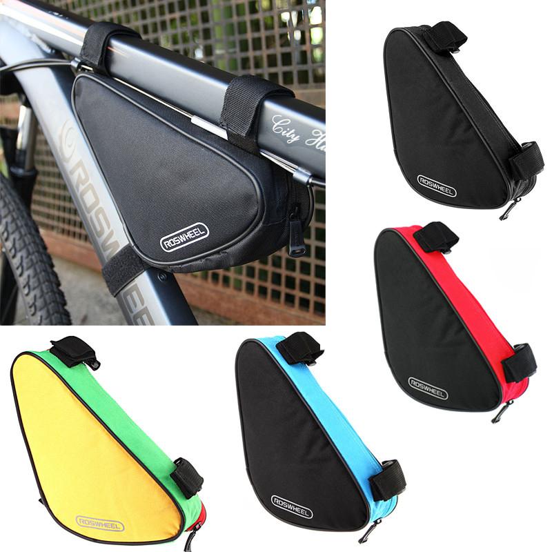 Waterproof 1.5L Bicycle Front Tube Triangle Frame Bag