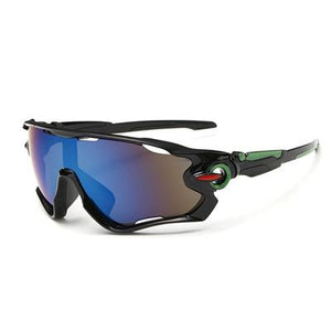 GURENSYE Big Frame Colourful Lens Cycling Sunglasses