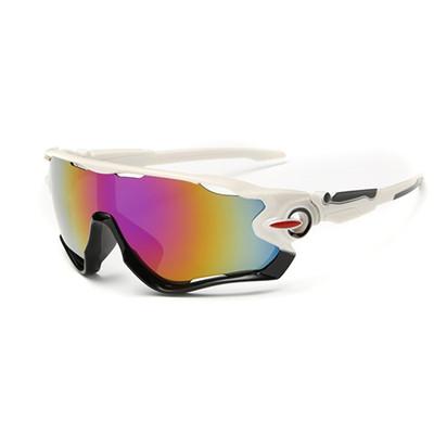 GURENSYE Big Frame Colourful Lens Cycling Sunglasses