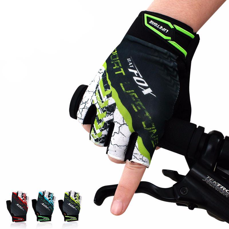 ROCKBROS Shockproof & Breathable Half Ringer Cycling Gloves