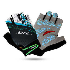 ROCKBROS Shockproof & Breathable Half Ringer Cycling Gloves