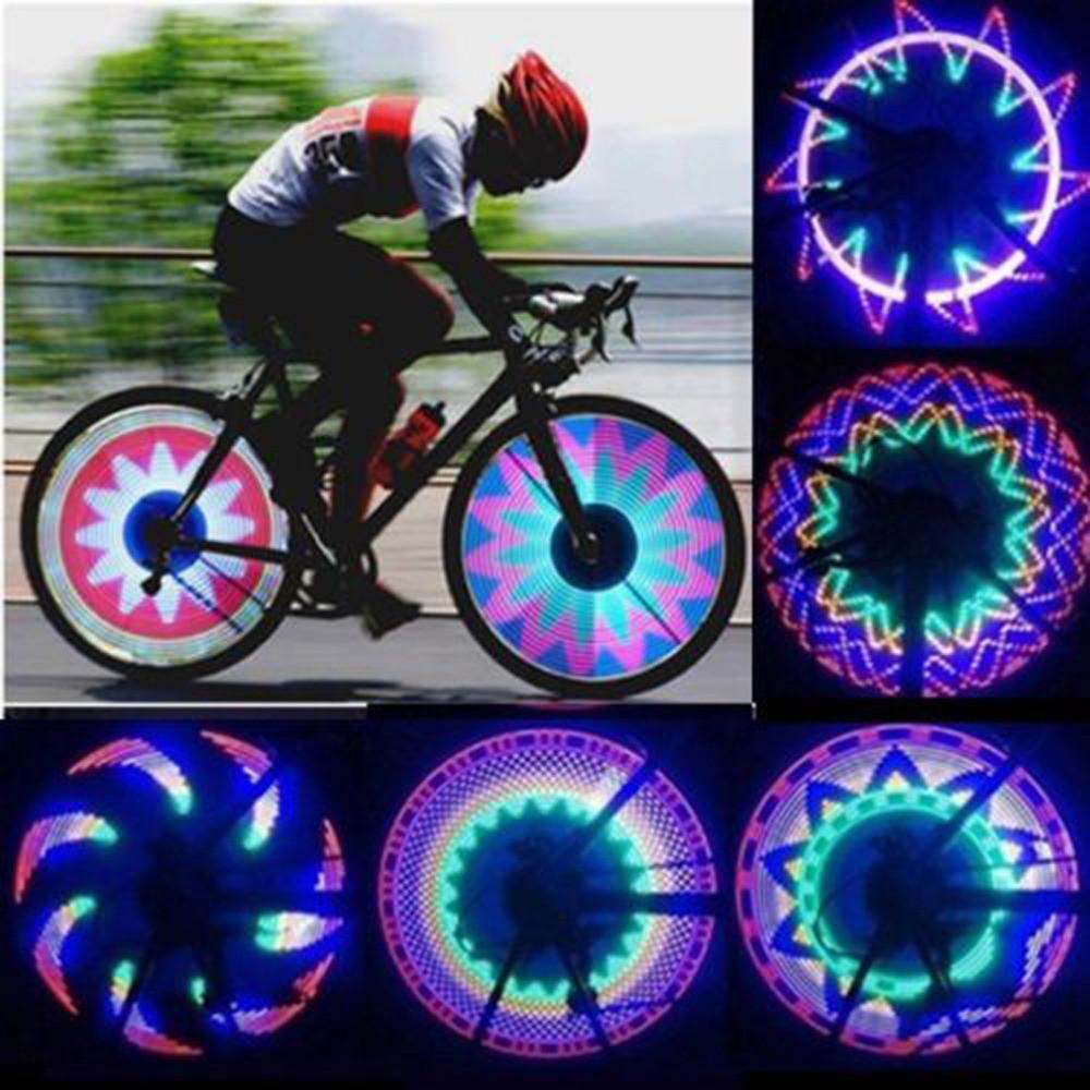 New Arrival Waterproof 32 LED Colorful Bicycle Wheel Spoke Light