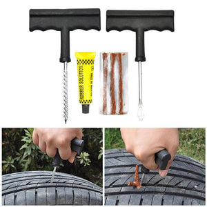 1 Set Bike Tubeless Tire Puncture Repair Kit