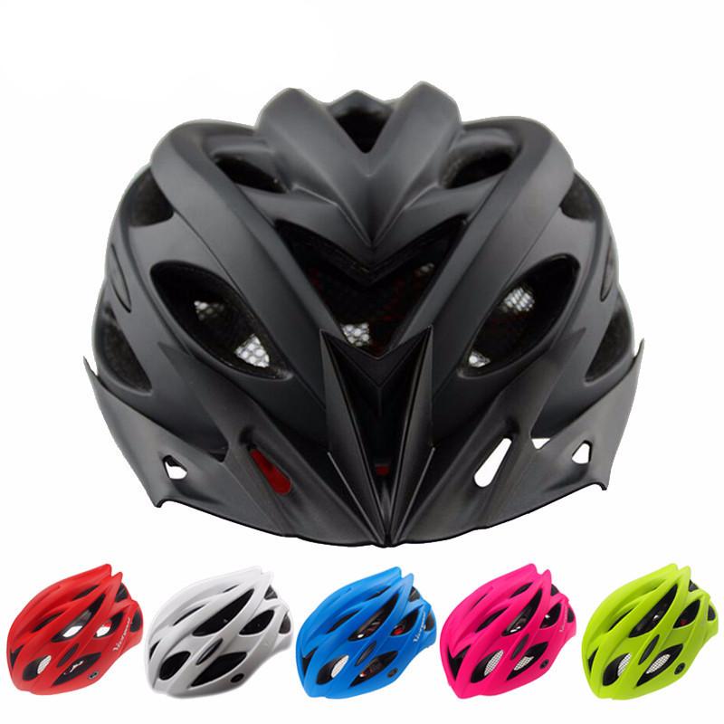Matte Bicycle Helmet With Back Light