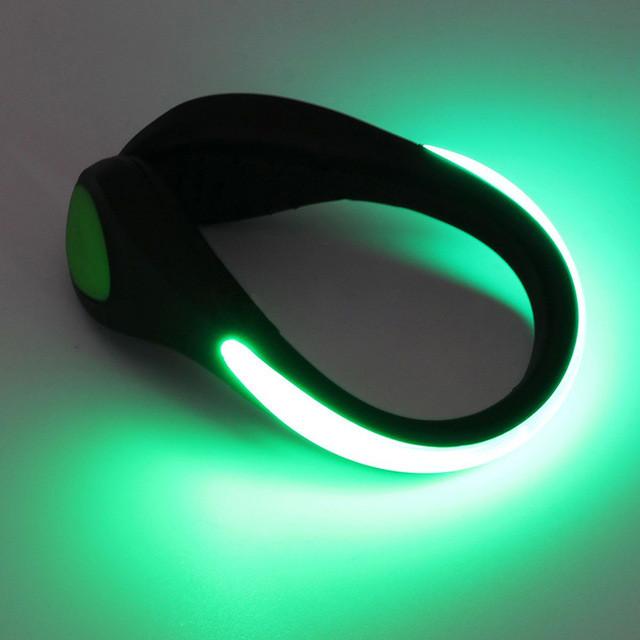 Cycling Night Safety Warning Luminous Shoe Clip