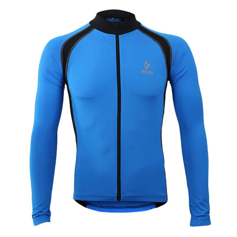 ARSUXEO Long Sleeves Outdoor Cycling Jersey For Men