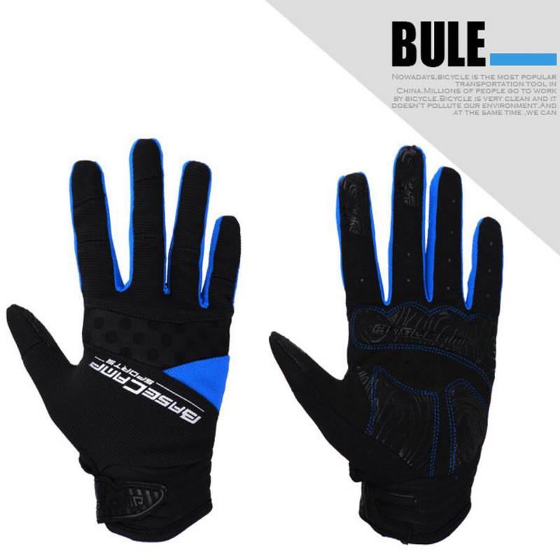 Windproof Full Finger Touch Screen Cycling Gloves