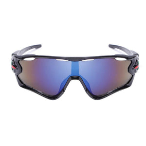 GURENSYE Big Frame Colourful Lens Cycling Sunglasses