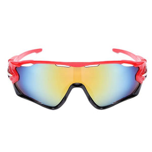 GURENSYE Big Frame Colourful Lens Cycling Sunglasses