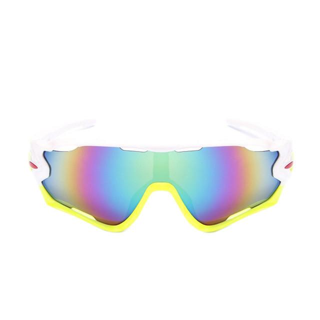 GURENSYE Big Frame Colourful Lens Cycling Sunglasses