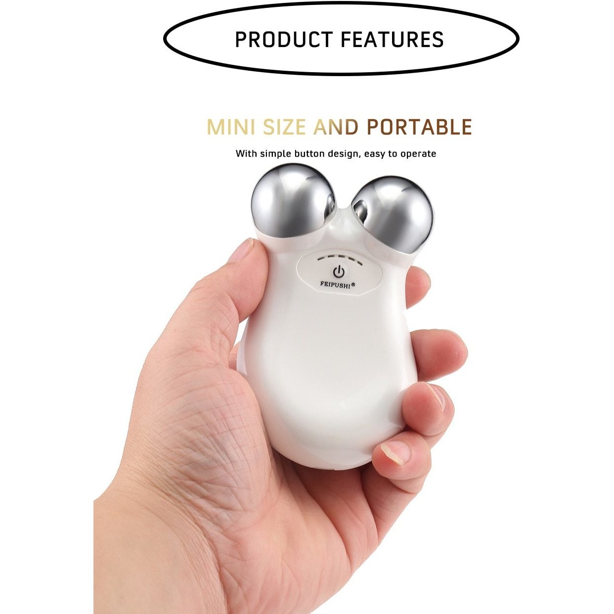 Microcurrent Face Lift Rejuvenation Massager