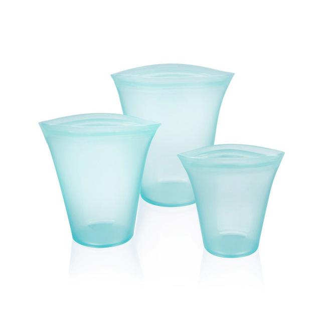 Zip Lock Leak-proof Containers-Completely Plastic-Free