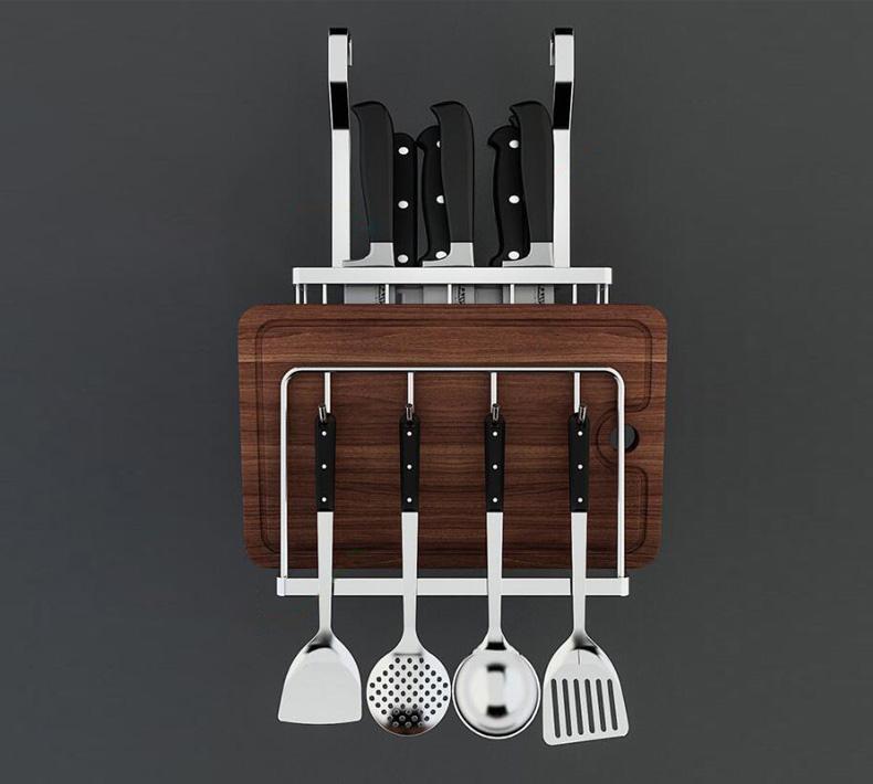 All in 1 Wall Mount Kitchen Rail System