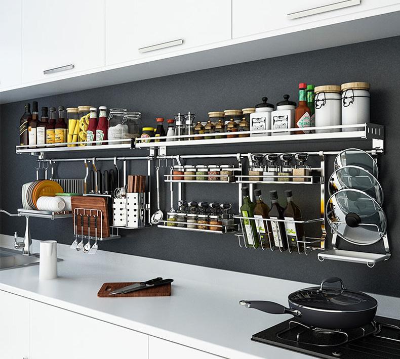 All in 1 Wall Mount Kitchen Rail System