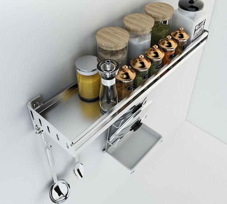 All in 1 Wall Mount Kitchen Rail System