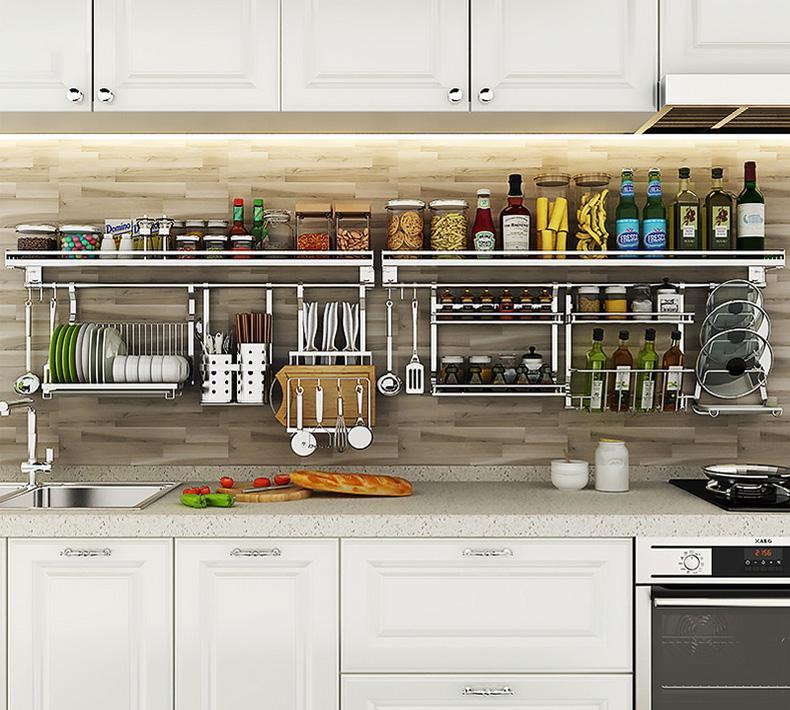 All in 1 Wall Mount Kitchen Rail System