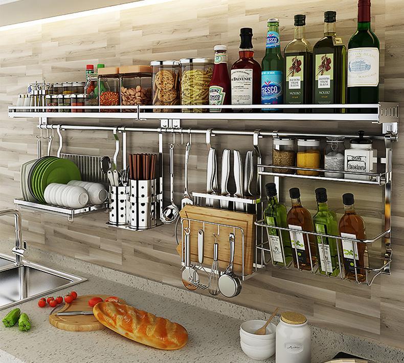 All in 1 Wall Mount Kitchen Rail System